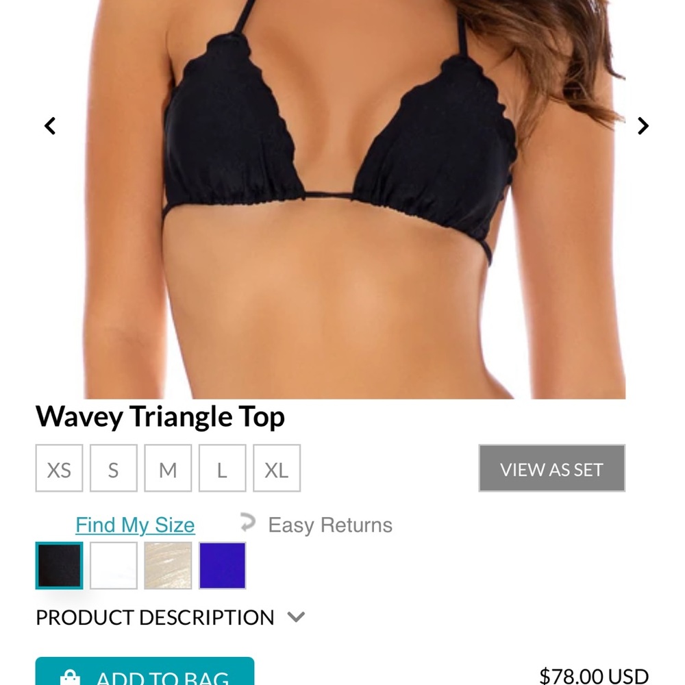 Luli fama bikini top